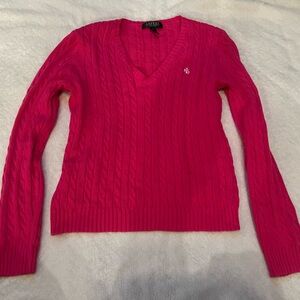 Hot pink Lauren by Ralph Lauren sweater